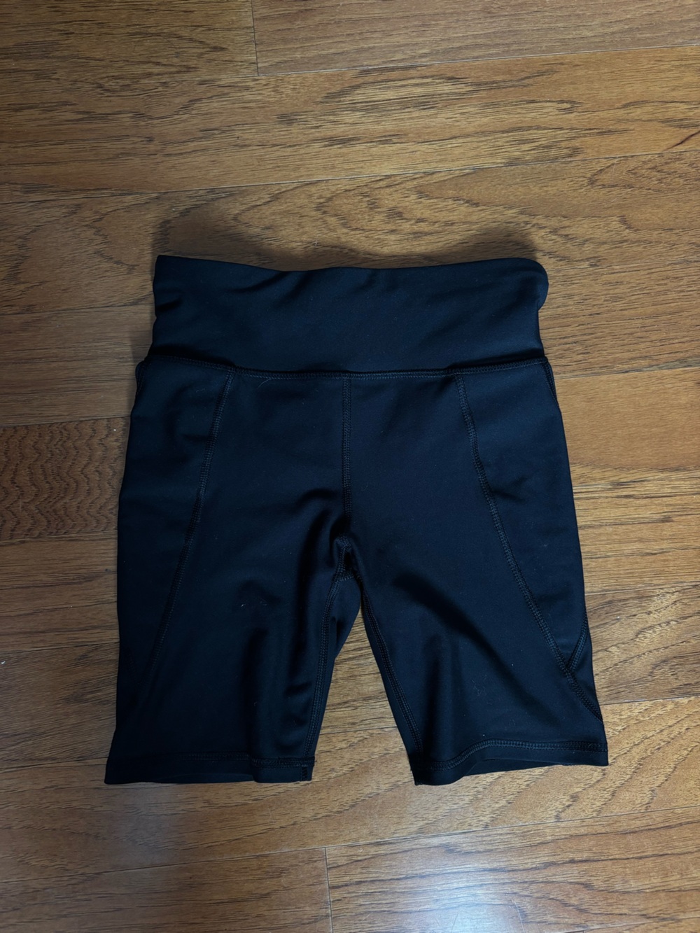 Old Navy Black High-Rise Bike Shorts